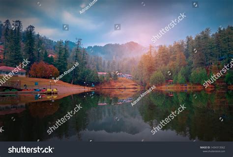 Beautiful View Banjosa Lake Rawalakot Azad Stock Photo 1434313562