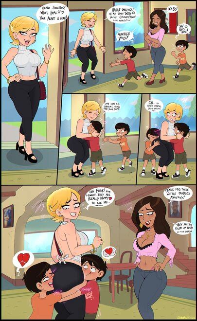 Cartoon Comic Porn Mix Auntie Foto Porno
