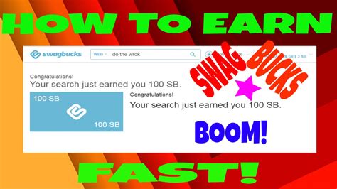 You can also use a service such as airbnb to make it happen. How To Earn Swagbucks Fast - YouTube