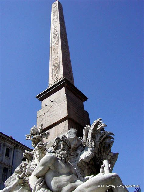 Rome's love affair with fountains goes back to antiquity, whilst the city today can a competition was announced for design submissions by the leading artists of the day, with the exception of the gifted bernini, who at the time was out of. Fountain of the Four Rivers (Bernini), Piazza Navona, Rome ...