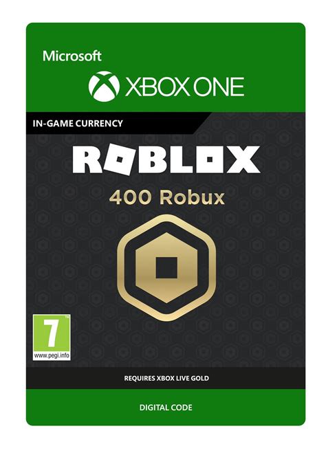 400 Robux For Roblox Xbox One Game
