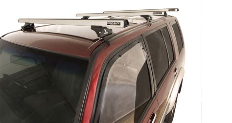 Ja0771 Heavy Duty Rltp Silver 3 Bar Roof Rack Rhino Rack