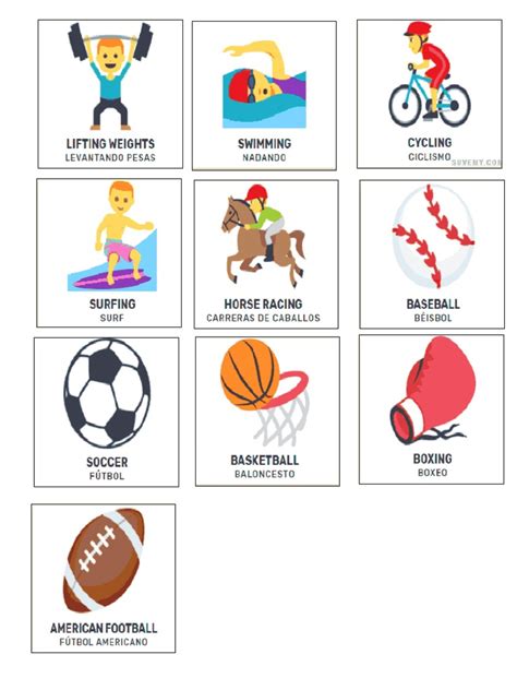 Hoy vamos a aprender el vocabulario básico sobre deporte en inglés, aquellas palabras y verbos esenciales que debes saber. 10 Deportes en Ingles