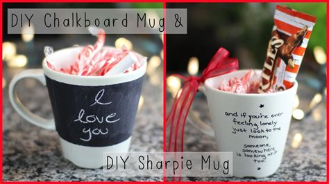 Diy Chalkboard Mug And Diy Sharpie Mug Holiday T