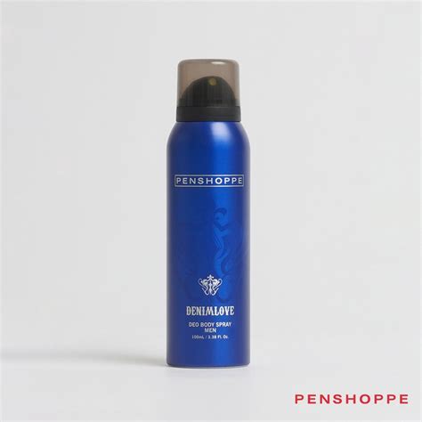 Penshoppe Denim Love Deo Body Spray For Men 100ml Shopee Philippines