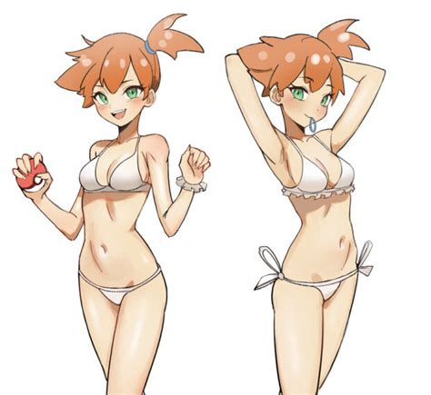 Misty Swimsuit Showing Off Yuhboi