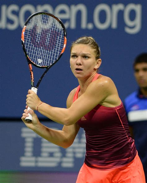 Simona halep is a romanian professional tennis player. Simona Halep - 2015 US Open in New York - 3rd round