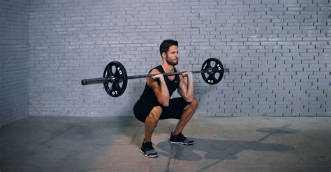 Tutorial How To Perform A Barbell Front Squat Evo Fitness