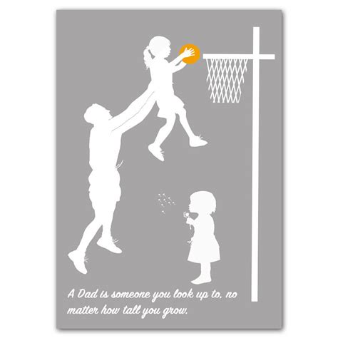 father and daughter playing basketball art print by indira albert