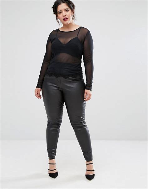 Pin On Curvy Leather Leggings Some Other Nice Fings