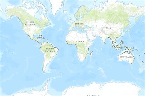 Global Mangrove Distribution Usgs Data Basin