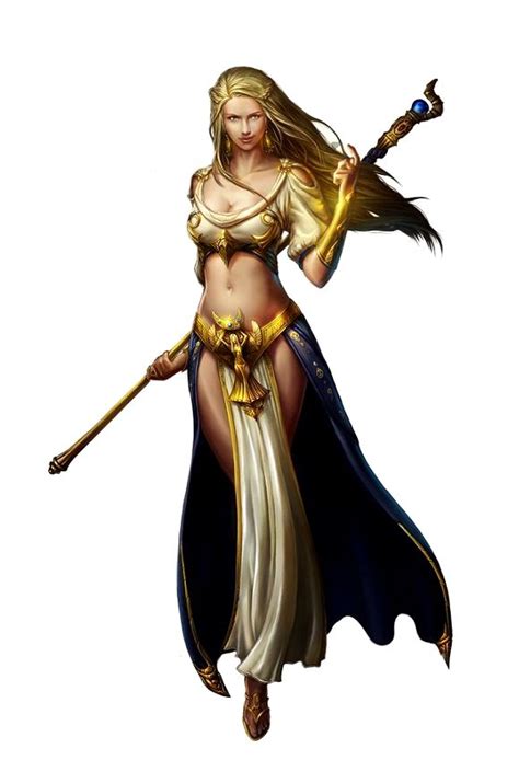 Female Human Sorcerer Pathfinder Pfrpg Dnd Dandd D20 Fantasy Warrior