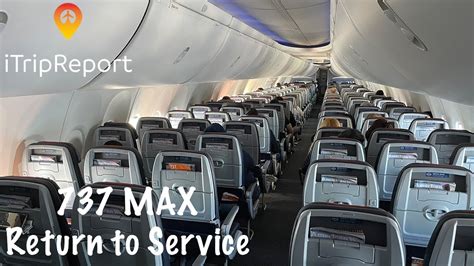 American 737 Max 8 Main Cabin Trip Report Youtube