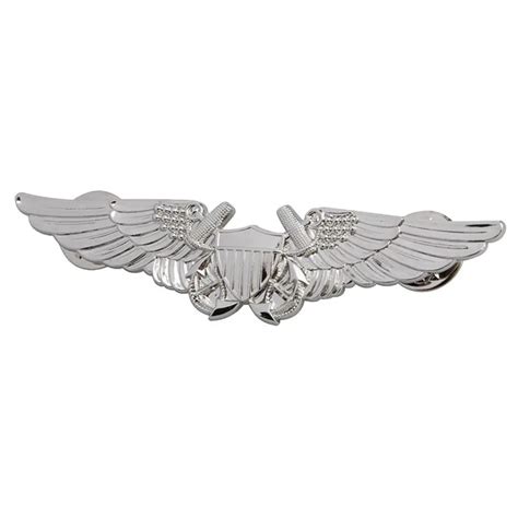 Promotional Ts Silver Gold Pilot Wings Custom Metal Lapel Pin Buy