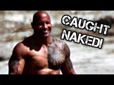 The Rock Caught Naked At The Beach Showing Off His Muscles Youtube