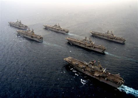 Commander Task Force Fifty One Ctf 51 Consisting Of The Amphibious Assault Ships Uss Tarawa