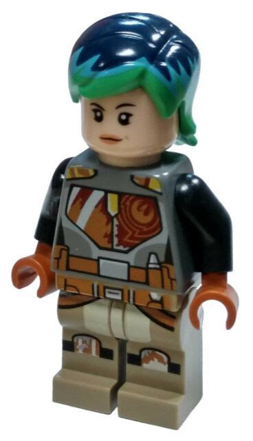 Lego Star Wars Rebels Sabine Wren Minifigure Bright Green And Dark