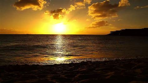 Sunsets Of St Maarten Timelapse Youtube