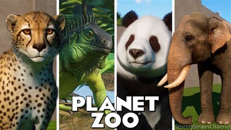 Planet Zoo Animal List All The Animals In The Beta Version Planetzoo