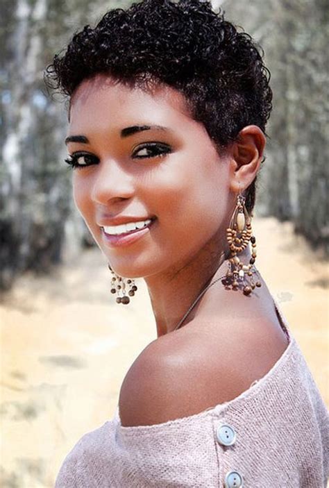 Short Natural Haircuts For Black Females Maire Hedwiga