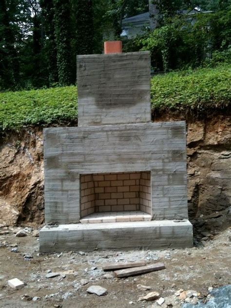 How To Build A Outdoor Fireplace With Cinder Blocks