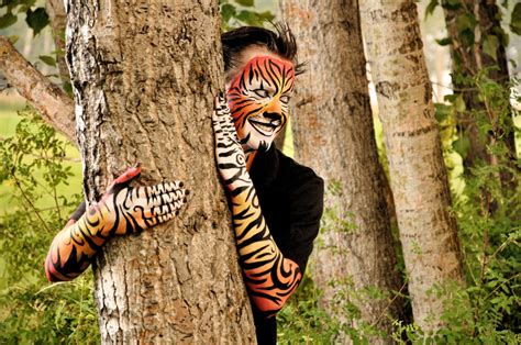 Tiger Body Paint 3 By Lucidcreations On Deviantart