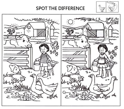 Spot The Difference Printouts Worksheets Printable Ronald Worksheets