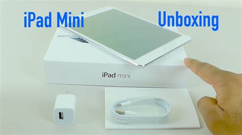 Ipad Mini Unboxing And Setup Non Retina 16gb White Model Youtube