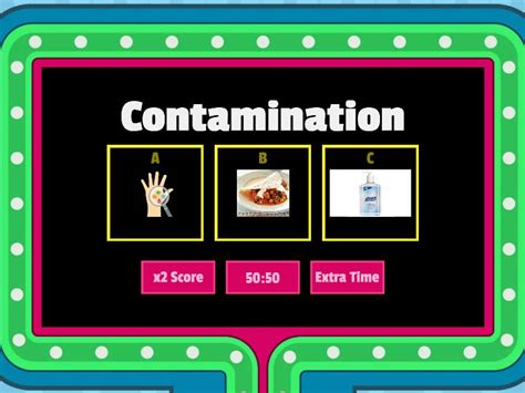 Prevention Of Foodborne Illness Gameshow Quiz