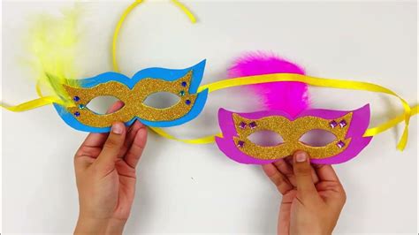 Diy Venice Italy Carnival Mask For Kids Youtube