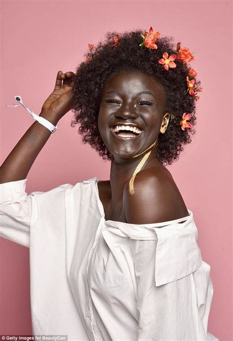 senegalese model khoudia diop reveals pressure to bleach skin beautiful dark skinned women