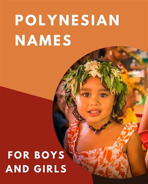 Polynesian Names For Boys And Girls Mars And Stars Baby