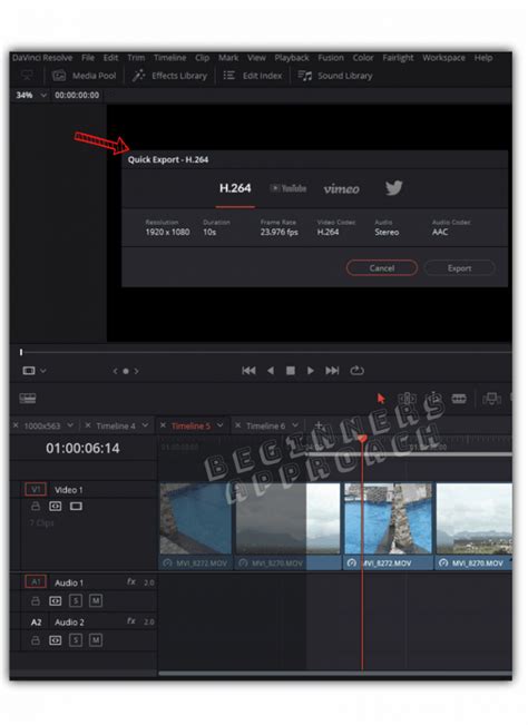 Quick Export In Davinci Resolve Shortcut And Useful Tips