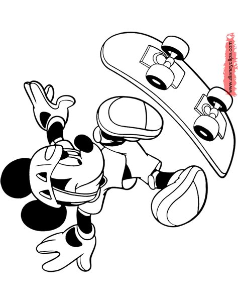In this site you will find a lot of coloring pages in many kind of pictures. Mickey Mouse Coloring Pages 6 | Disney Coloring Book