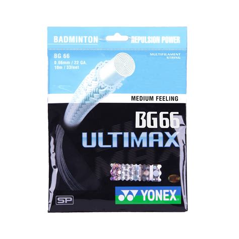 Yonex Bg66 Ultimax Badminton String Badminton Strings Sports