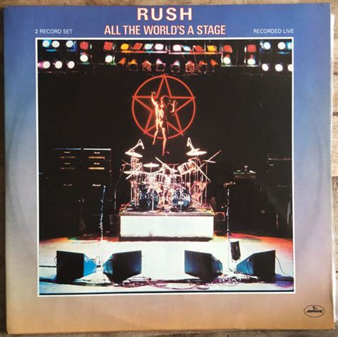 Rush All The Worlds A Stage 1977 First Pressing Vinyl Discogs