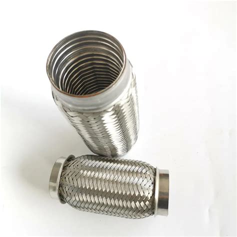 Durable Exhaust System Component 2 Inch Stainless Steel Flexible Pipe