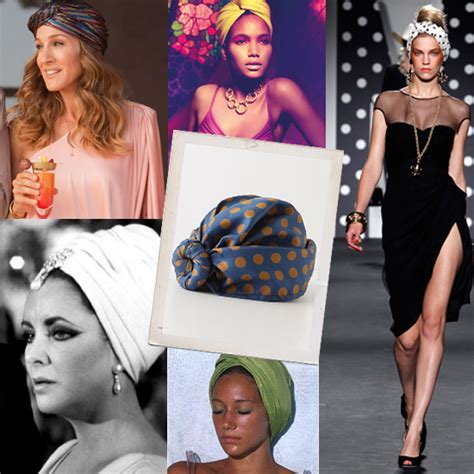 Head Accessories And Hats The Turban As Seen In Sex And The City 2 Moschino Runways And