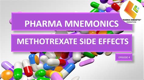 Mnemonic For Methotrexate Side Effects Easy To Memorize Youtube