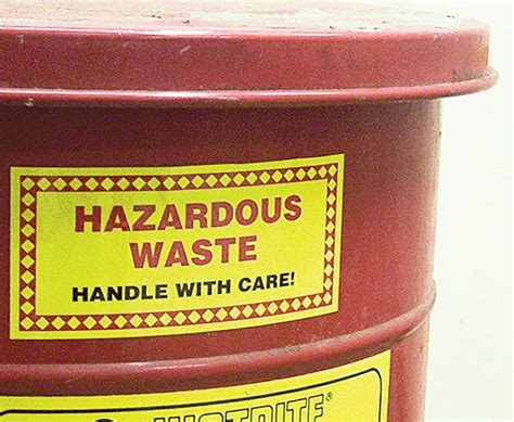 Accuform Mhzwcapsc Shipping Labels California Hazardous Waste State