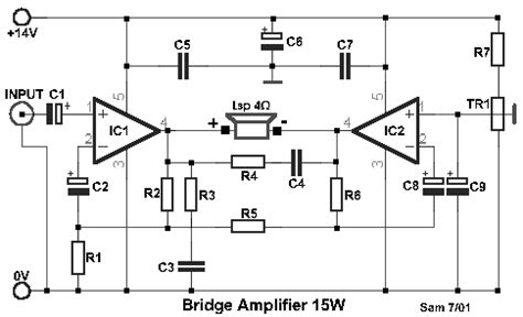 Herzlich willkommen im forum für elektro und elektronik. Collection of Little Bridged Power Amplifiers circuit ...