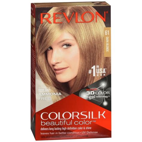 Revlon Colorsilk Beautiful Color Permanent Hair Color 61 Dark Blonde 1 Ea Medcare