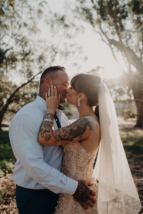 A Tattoo Meets Rose Gold Inspired Leap Day Wedding Laptrinhx News