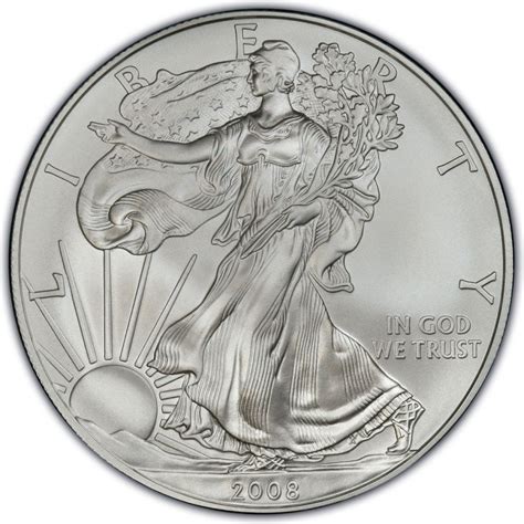 2008 American Silver Eagle Values And Prices