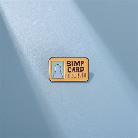 Simp Card Enamel Pin Brooch Vintage Cartoon Arthur Brooches Lapel Badge