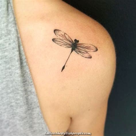 Https://tommynaija.com/tattoo/black And White Dragonfly Tattoo Designs