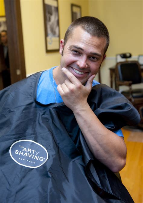 Swisher Gets A Shave For A Worthy Cause Pinstripe Alley