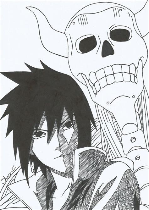 Sasukes Susanoo By Nexusshawn Naruto Art Naruto Drawings Naruto Sketch