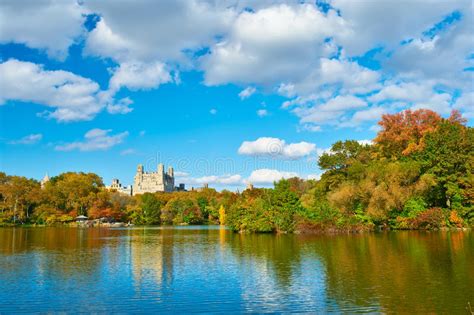 New York City Central Park In Autumn Stock Image Image Of Trees York