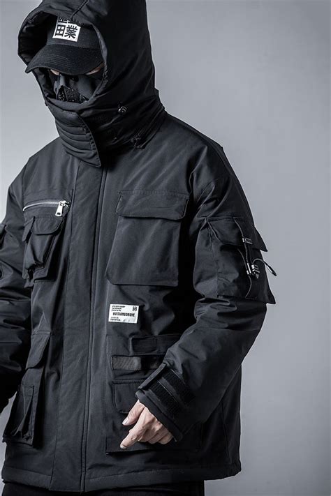 Us Size Mens Winter Jackets Coat Streetwear Casual Cargo Parkas Tactics